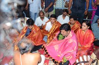 Srinivasa Kalyanam Movie Team Visits Dwaraka Tirumala